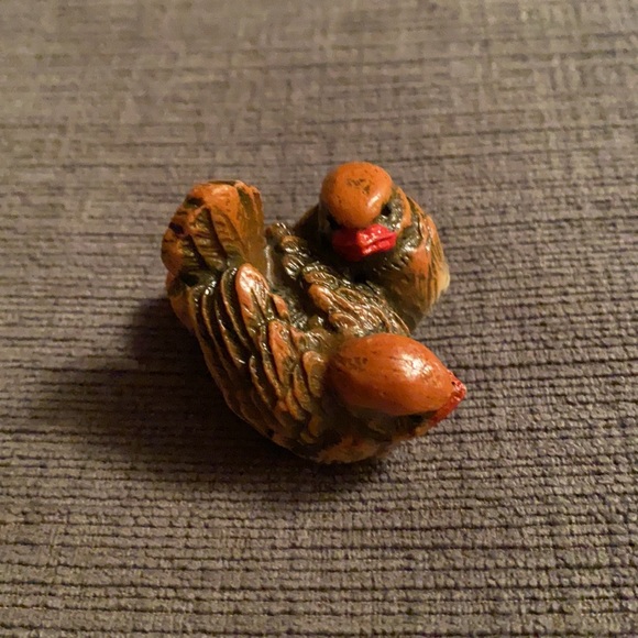 Nuzzling Cardinals Resin Mini Figurine Made in Taiwan TT-71 - Picture 4 of 9